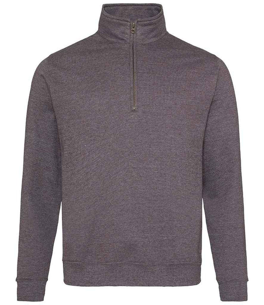 Just Hoods JH046 Charcoal Front -  Ready to be Embroidered and Printed by Custard Workwear - Cheap Personalised and Customised Workwear in Nottinghamshire, Derbyshire and Leicestershire