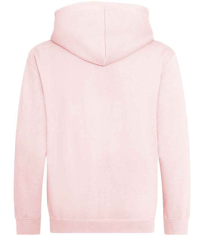 Just Hoods JH050B Baby Pink Back -  Ready to be Embroidered and Printed by Custard Workwear - Cheap Personalised and Customised Workwear in Nottinghamshire, Derbyshire and Leicestershire