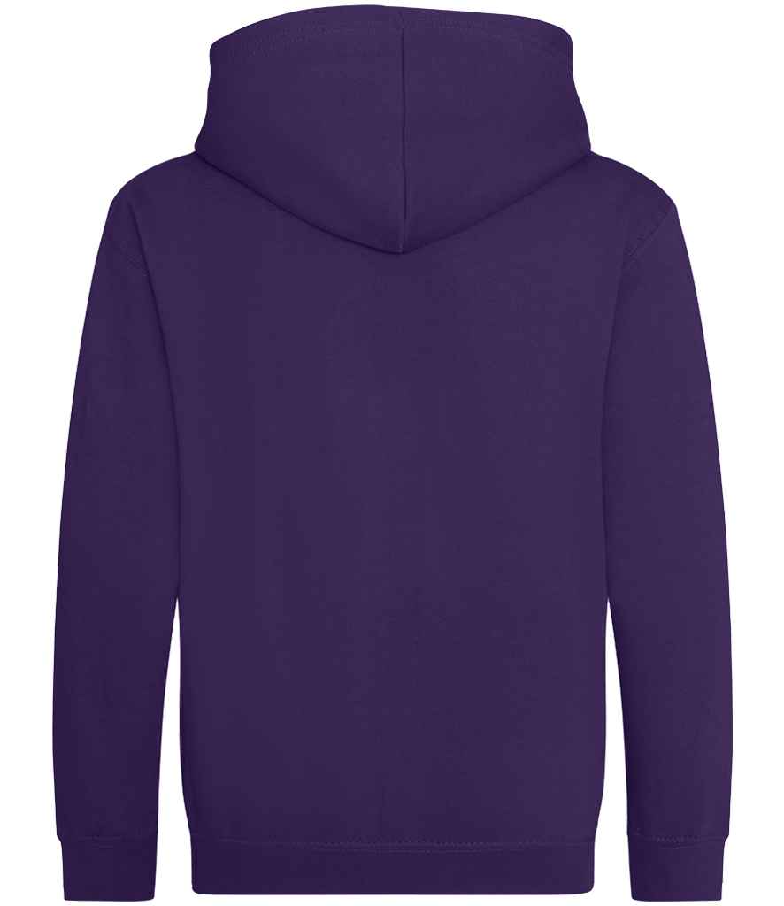 Just Hoods JH050B Purple Back -  Ready to be Embroidered and Printed by Custard Workwear - Cheap Personalised and Customised Workwear in Nottinghamshire, Derbyshire and Leicestershire