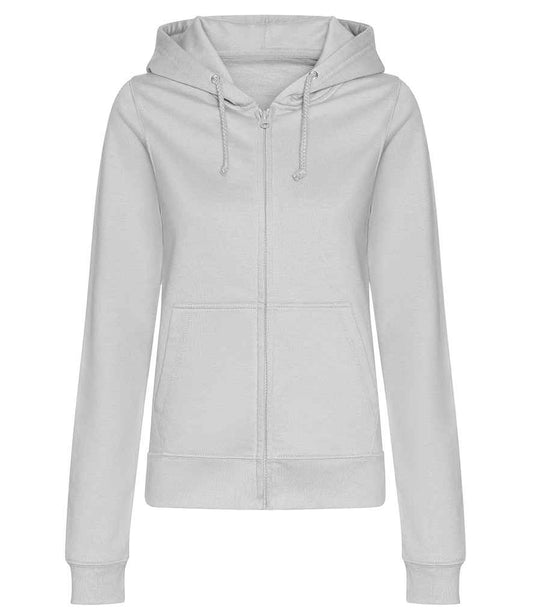 Just Hoods JH050F Heather Grey Front -  Ready to be Embroidered and Printed by Custard Workwear - Cheap Personalised and Customised Workwear in Nottinghamshire, Derbyshire and Leicestershire