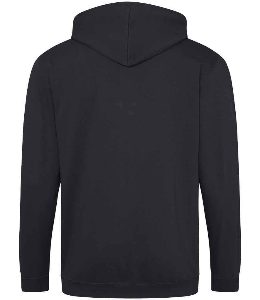 Just Hoods JH050 Black Smoke Back -  Ready to be Embroidered and Printed by Custard Workwear - Cheap Personalised and Customised Workwear in Nottinghamshire, Derbyshire and Leicestershire