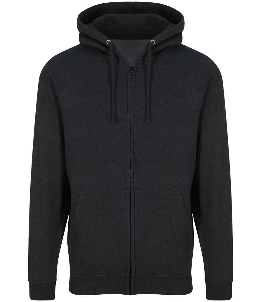Just Hoods JH050 Black Smoke Front -  Ready to be Embroidered and Printed by Custard Workwear - Cheap Personalised and Customised Workwear in Nottinghamshire, Derbyshire and Leicestershire
