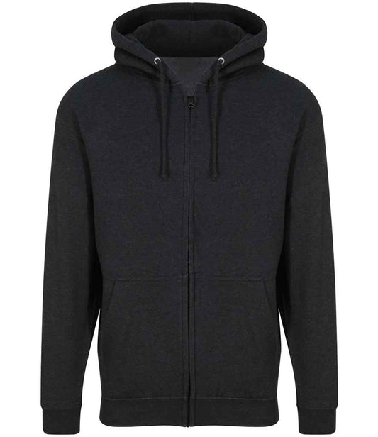 Just Hoods JH050 Black Smoke Front -  Ready to be Embroidered and Printed by Custard Workwear - Cheap Personalised and Customised Workwear in Nottinghamshire, Derbyshire and Leicestershire