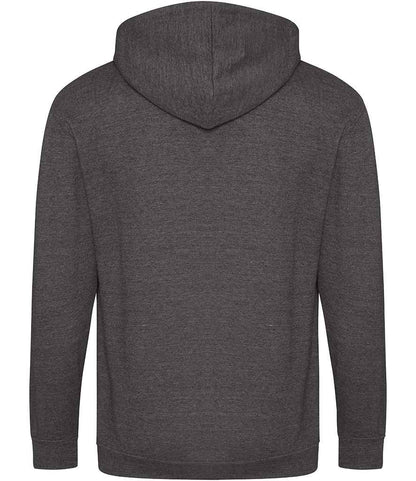 Just Hoods JH050 Charcoal Back -  Ready to be Embroidered and Printed by Custard Workwear - Cheap Personalised and Customised Workwear in Nottinghamshire, Derbyshire and Leicestershire