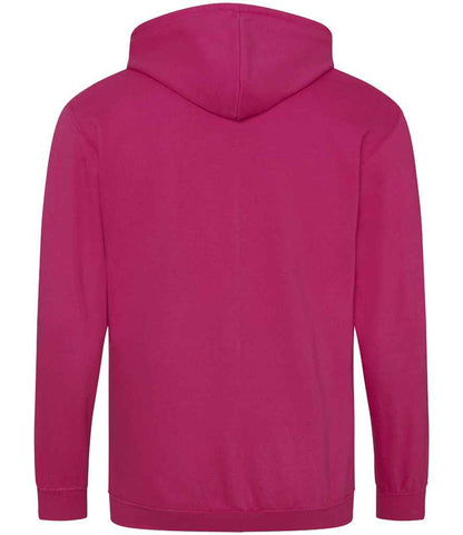 Just Hoods JH050 Hot Pink Back -  Ready to be Embroidered and Printed by Custard Workwear - Cheap Personalised and Customised Workwear in Nottinghamshire, Derbyshire and Leicestershire
