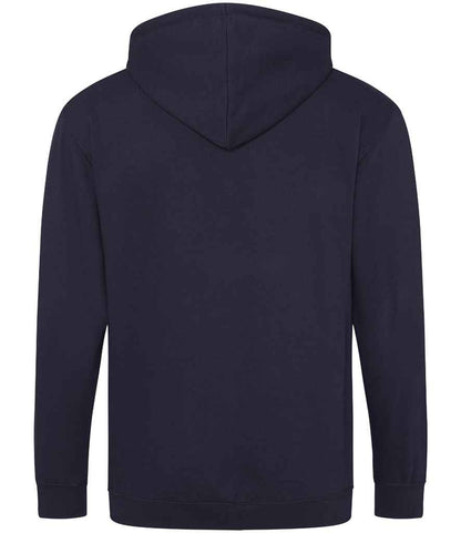 Just Hoods JH050 New French Navy Back -  Ready to be Embroidered and Printed by Custard Workwear - Cheap Personalised and Customised Workwear in Nottinghamshire, Derbyshire and Leicestershire