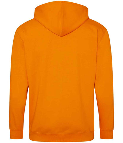 Just Hoods JH050 Orange Crush Back -  Ready to be Embroidered and Printed by Custard Workwear - Cheap Personalised and Customised Workwear in Nottinghamshire, Derbyshire and Leicestershire