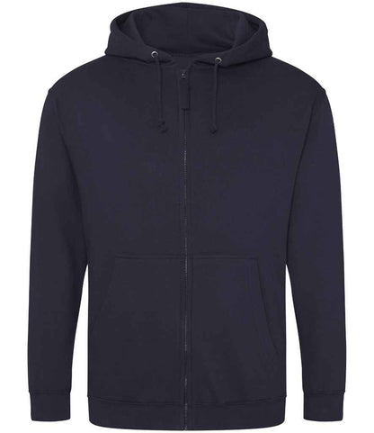 Just Hoods JH050 Oxford Navy Front -  Ready to be Embroidered and Printed by Custard Workwear - Cheap Personalised and Customised Workwear in Nottinghamshire, Derbyshire and Leicestershire