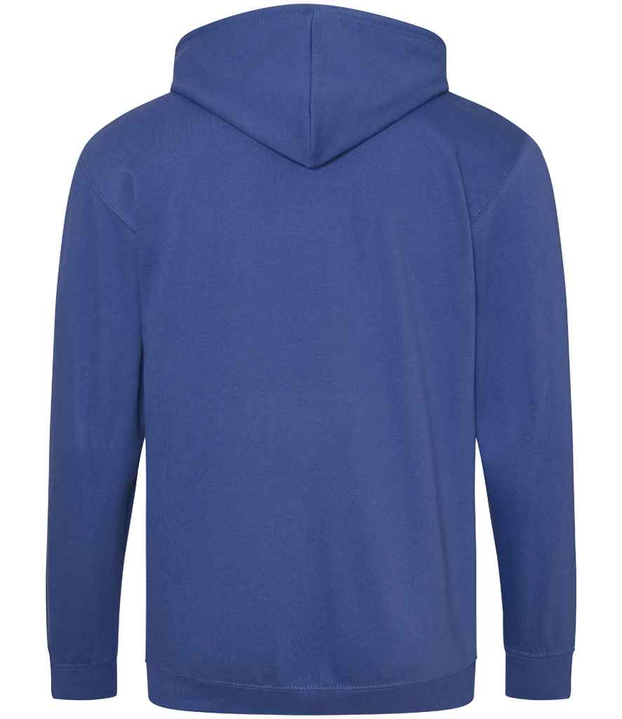 Just Hoods JH050 Royal Blue Back -  Ready to be Embroidered and Printed by Custard Workwear - Cheap Personalised and Customised Workwear in Nottinghamshire, Derbyshire and Leicestershire