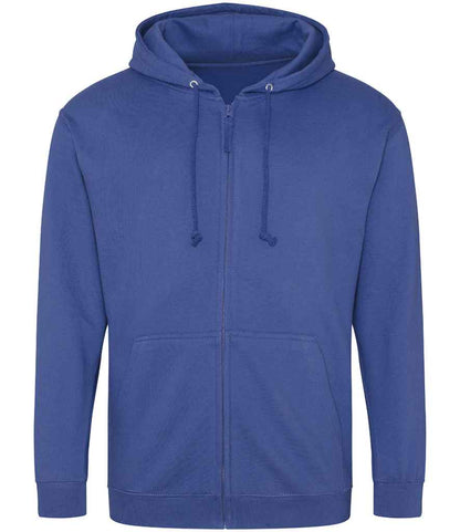 Just Hoods JH050 Royal Blue Front -  Ready to be Embroidered and Printed by Custard Workwear - Cheap Personalised and Customised Workwear in Nottinghamshire, Derbyshire and Leicestershire