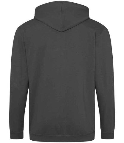 Just Hoods JH050 Steel Grey Back -  Ready to be Embroidered and Printed by Custard Workwear - Cheap Personalised and Customised Workwear in Nottinghamshire, Derbyshire and Leicestershire