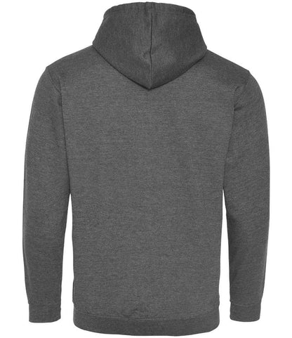 Just Hoods JH053 Charcoal/Jet Black Back -  Ready to be Embroidered and Printed by Custard Workwear - Cheap Personalised and Customised Workwear in Nottinghamshire, Derbyshire and Leicestershire