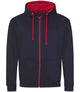 New French Navy/Fire Red