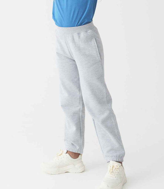 Just Hoods JH072B Heather Grey Model -  Ready to be  by Custard Workwear - Cheap Personalised and Customised Workwear in Nottinghamshire, Derbyshire and Leicestershire