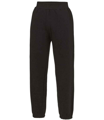 Just Hoods JH072B Jet Black Front -  Ready to be  by Custard Workwear - Cheap Personalised and Customised Workwear in Nottinghamshire, Derbyshire and Leicestershire