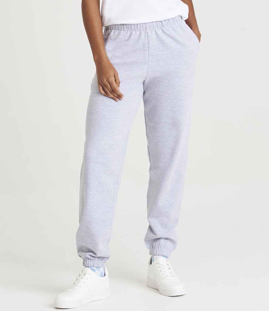 Just Hoods JH072 Heather Grey Model -  Ready to be  by Custard Workwear - Cheap Personalised and Customised Workwear in Nottinghamshire, Derbyshire and Leicestershire
