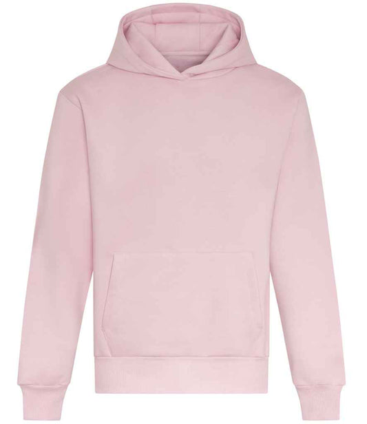 Just Hoods JH120 Baby Pink Front -  Ready to be Embroidered and Printed by Custard Workwear - Cheap Personalised and Customised Workwear in Nottinghamshire, Derbyshire and Leicestershire