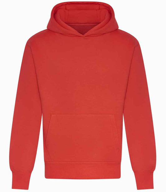 Just Hoods JH120 Soft Red Front -  Ready to be Embroidered and Printed by Custard Workwear - Cheap Personalised and Customised Workwear in Nottinghamshire, Derbyshire and Leicestershire