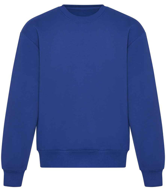 Just Hoods JH123 Bright Royal Front -  Ready to be Embroidered and Printed by Custard Workwear - Cheap Personalised and Customised Workwear in Nottinghamshire, Derbyshire and Leicestershire