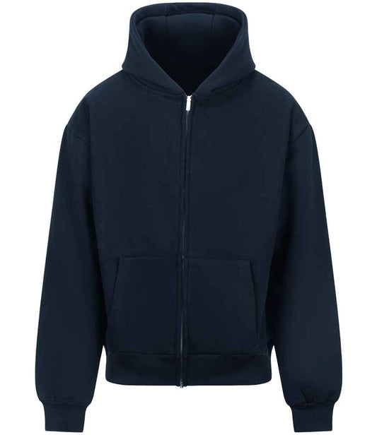 Just Hoods JH125 New French Navy Front -  Ready to be Embroidered and Printed by Custard Workwear - Cheap Personalised and Customised Workwear in Nottinghamshire, Derbyshire and Leicestershire
