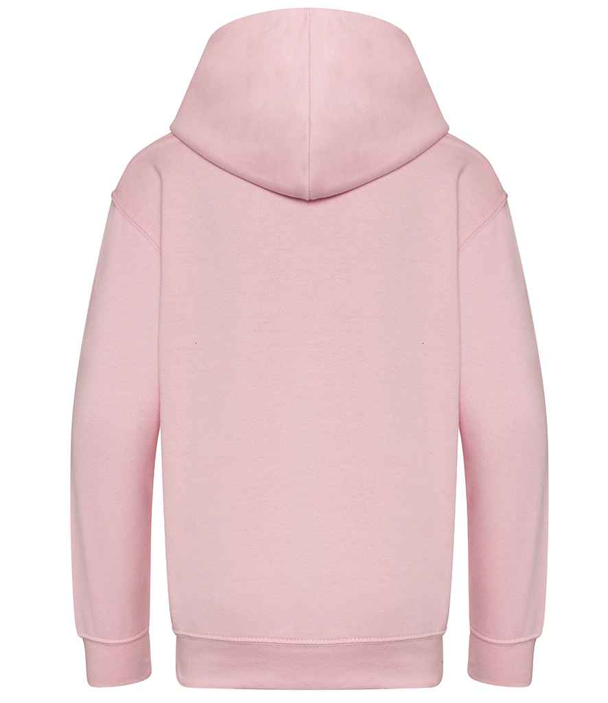 Just Hoods JH201B Baby Pink Back -  Ready to be Embroidered and Printed by Custard Workwear - Cheap Personalised and Customised Workwear in Nottinghamshire, Derbyshire and Leicestershire