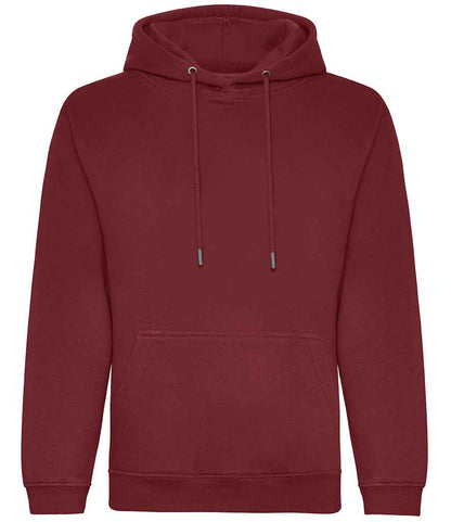 Just Hoods JH201 Burgundy Front -  Ready to be Embroidered and Printed by Custard Workwear - Cheap Personalised and Customised Workwear in Nottinghamshire, Derbyshire and Leicestershire
