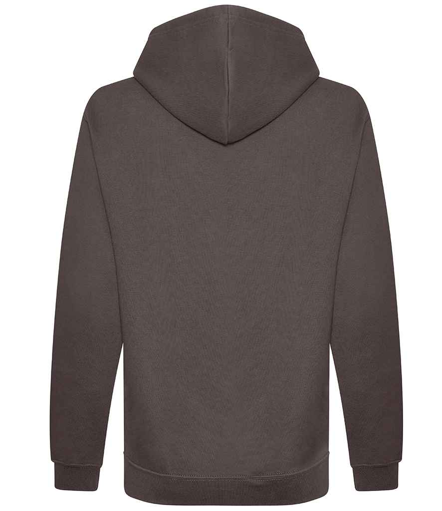 Just Hoods JH201 Charcoal Back -  Ready to be Embroidered and Printed by Custard Workwear - Cheap Personalised and Customised Workwear in Nottinghamshire, Derbyshire and Leicestershire