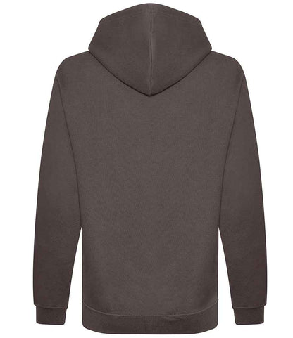 Just Hoods JH201 Charcoal Back -  Ready to be Embroidered and Printed by Custard Workwear - Cheap Personalised and Customised Workwear in Nottinghamshire, Derbyshire and Leicestershire