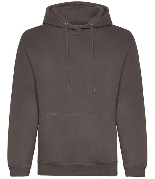 Just Hoods JH201 Charcoal Front -  Ready to be Embroidered and Printed by Custard Workwear - Cheap Personalised and Customised Workwear in Nottinghamshire, Derbyshire and Leicestershire