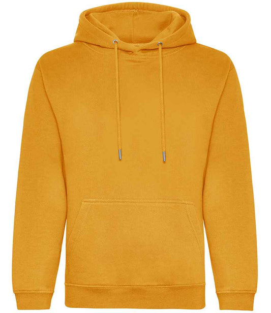 Just Hoods JH201 Mustard Front -  Ready to be Embroidered and Printed by Custard Workwear - Cheap Personalised and Customised Workwear in Nottinghamshire, Derbyshire and Leicestershire