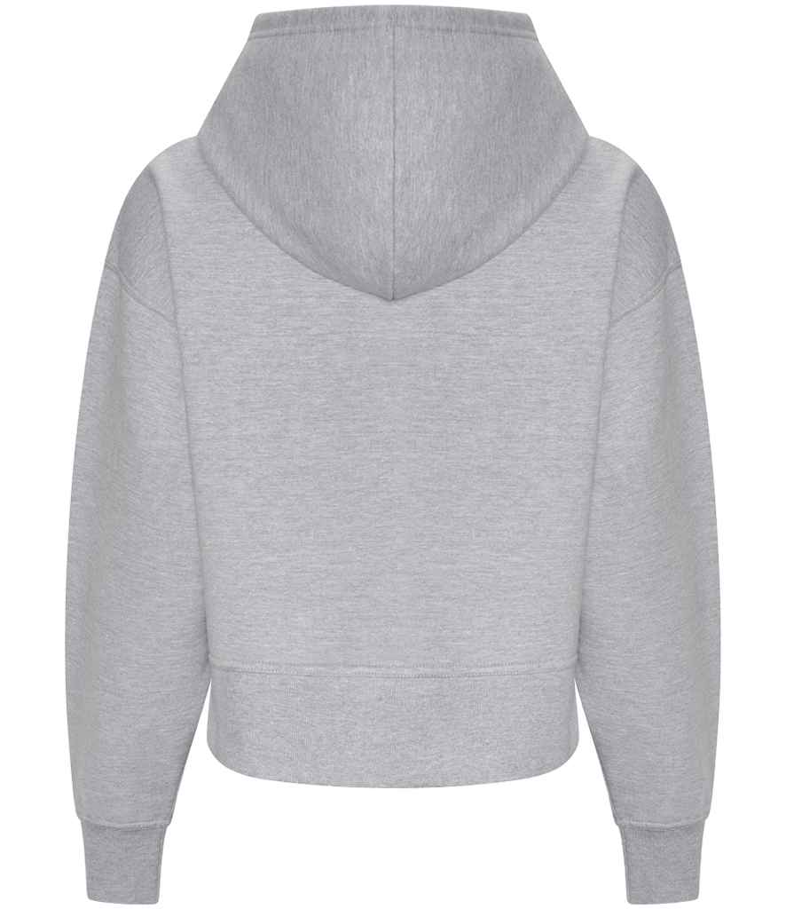 Just Hoods JH305 Heather Grey Back -  Ready to be Embroidered and Printed by Custard Workwear - Cheap Personalised and Customised Workwear in Nottinghamshire, Derbyshire and Leicestershire