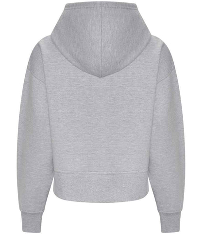Just Hoods JH305 Heather Grey Back -  Ready to be Embroidered and Printed by Custard Workwear - Cheap Personalised and Customised Workwear in Nottinghamshire, Derbyshire and Leicestershire