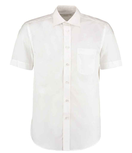 Kustom Kit K102 White Front -  Ready to be Printed by Custard Workwear - Cheap Personalised and Customised Workwear in Nottinghamshire, Derbyshire and Leicestershire
