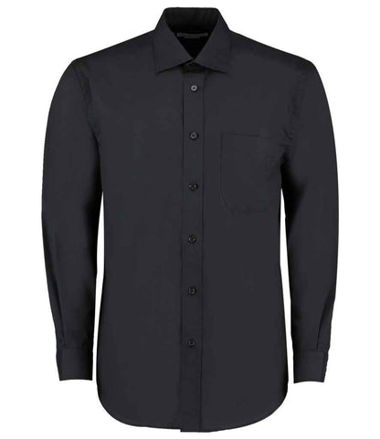 Kustom Kit K104 Black Front -  Ready to be Printed by Custard Workwear - Cheap Personalised and Customised Workwear in Nottinghamshire, Derbyshire and Leicestershire