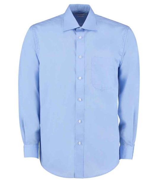 Kustom Kit K104 Light Blue Front -  Ready to be Printed by Custard Workwear - Cheap Personalised and Customised Workwear in Nottinghamshire, Derbyshire and Leicestershire