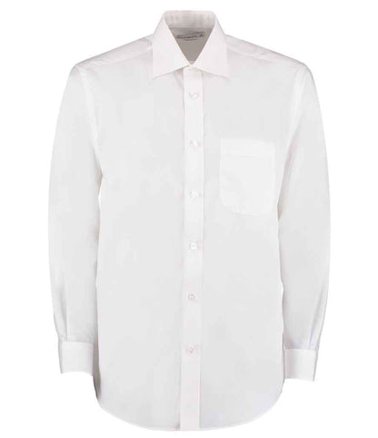 Kustom Kit K104 White Front -  Ready to be Printed by Custard Workwear - Cheap Personalised and Customised Workwear in Nottinghamshire, Derbyshire and Leicestershire