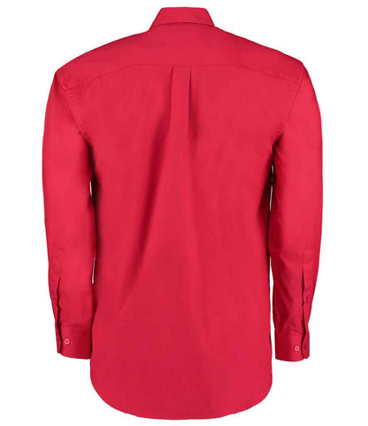 Kustom Kit K105 Red Back -  Ready to be Embroidered and Printed by Custard Workwear - Cheap Personalised and Customised Workwear in Nottinghamshire, Derbyshire and Leicestershire