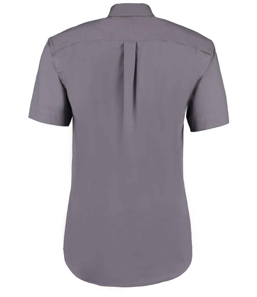 Kustom Kit K109 Charcoal Back -  Ready to be Embroidered and Printed by Custard Workwear - Cheap Personalised and Customised Workwear in Nottinghamshire, Derbyshire and Leicestershire