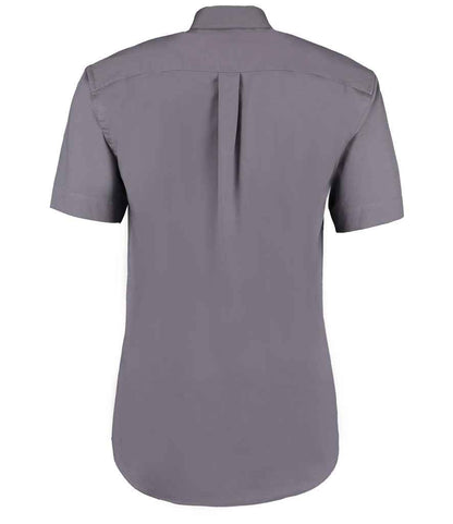 Kustom Kit K109 Charcoal Back -  Ready to be Embroidered and Printed by Custard Workwear - Cheap Personalised and Customised Workwear in Nottinghamshire, Derbyshire and Leicestershire