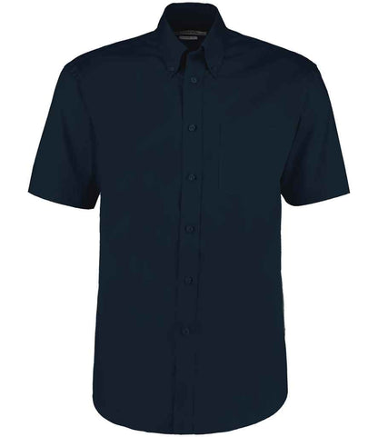 Kustom Kit K109 Dark Navy Front -  Ready to be Embroidered and Printed by Custard Workwear - Cheap Personalised and Customised Workwear in Nottinghamshire, Derbyshire and Leicestershire