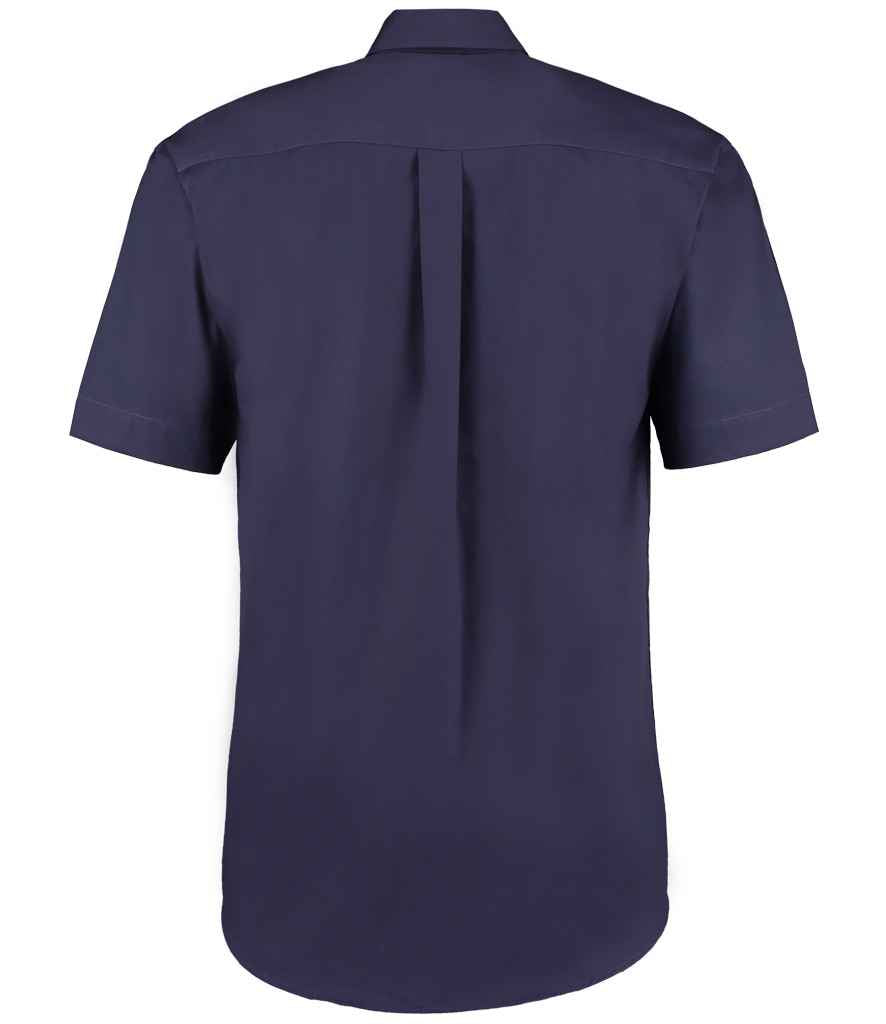 Kustom Kit K109 Midnight Navy Back -  Ready to be Embroidered and Printed by Custard Workwear - Cheap Personalised and Customised Workwear in Nottinghamshire, Derbyshire and Leicestershire