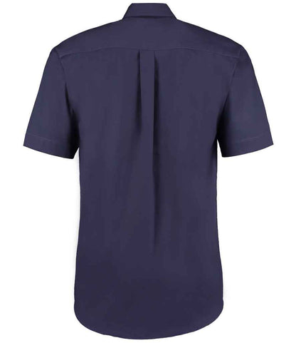 Kustom Kit K109 Midnight Navy Back -  Ready to be Embroidered and Printed by Custard Workwear - Cheap Personalised and Customised Workwear in Nottinghamshire, Derbyshire and Leicestershire