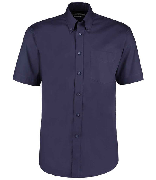 Kustom Kit K109 Midnight Navy Front -  Ready to be Embroidered and Printed by Custard Workwear - Cheap Personalised and Customised Workwear in Nottinghamshire, Derbyshire and Leicestershire