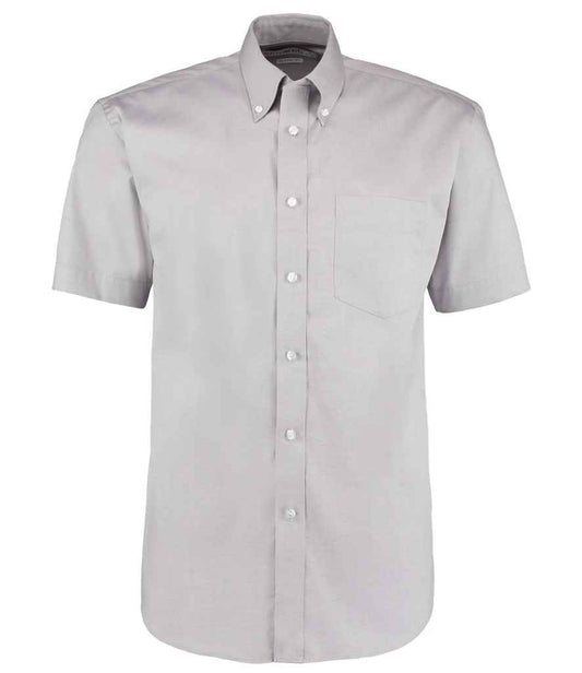 Kustom Kit K109 Silver Front -  Ready to be Embroidered and Printed by Custard Workwear - Cheap Personalised and Customised Workwear in Nottinghamshire, Derbyshire and Leicestershire