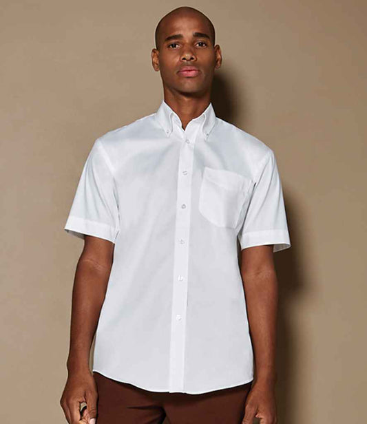 Kustom Kit K109 White Model -  Ready to be Embroidered and Printed by Custard Workwear - Cheap Personalised and Customised Workwear in Nottinghamshire, Derbyshire and Leicestershire