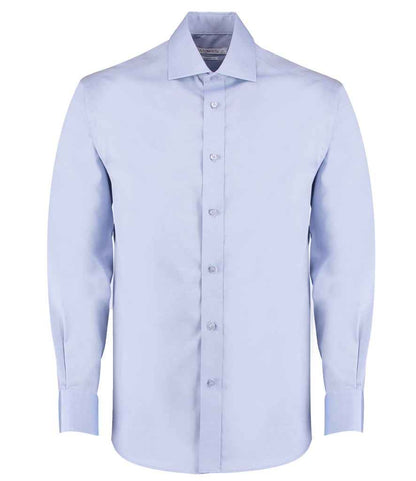 Kustom Kit K118 Light Blue Front -  Ready to be Printed by Custard Workwear - Cheap Personalised and Customised Workwear in Nottinghamshire, Derbyshire and Leicestershire