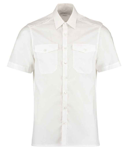 Kustom Kit K133 White Front -  Ready to be Printed by Custard Workwear - Cheap Personalised and Customised Workwear in Nottinghamshire, Derbyshire and Leicestershire