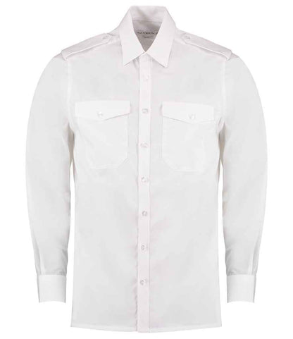 Kustom Kit K134 White Front -  Ready to be Printed by Custard Workwear - Cheap Personalised and Customised Workwear in Nottinghamshire, Derbyshire and Leicestershire