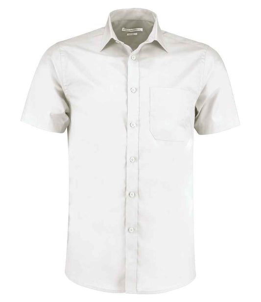 Kustom Kit K141 White Front -  Ready to be Printed by Custard Workwear - Cheap Personalised and Customised Workwear in Nottinghamshire, Derbyshire and Leicestershire