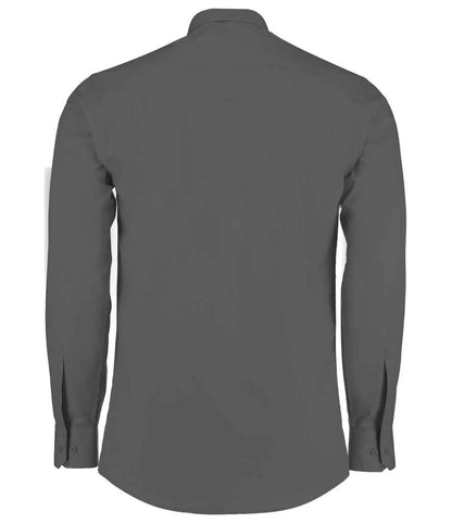 Kustom Kit K142 Graphite Grey Back -  Ready to be Printed by Custard Workwear - Cheap Personalised and Customised Workwear in Nottinghamshire, Derbyshire and Leicestershire